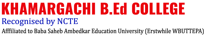 Khamargachi B.Ed. College Logo